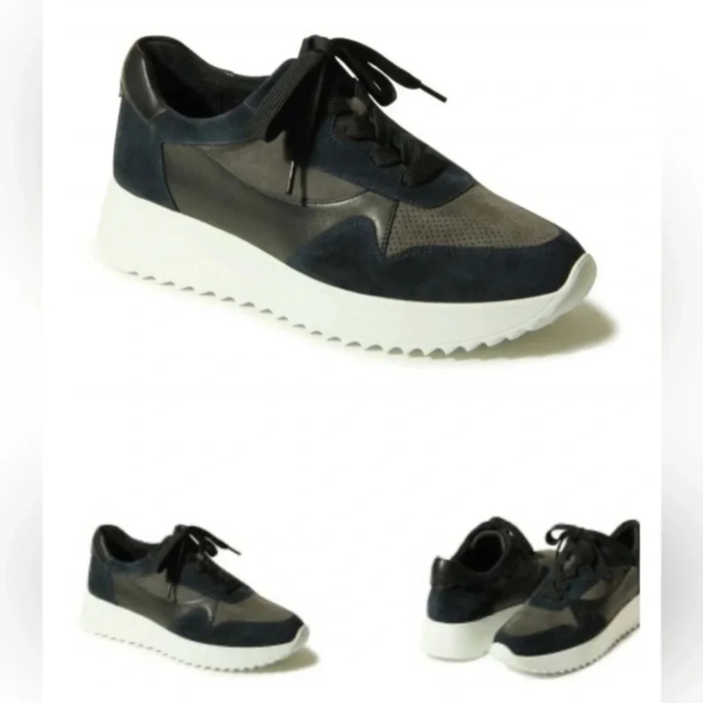 Vaneli Sport Women’s Quebec Suede & Leather Sneakers Trainers